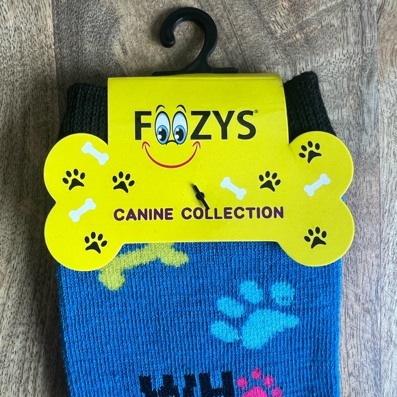 Foozys Canine Collection Dog Rescue Socks - Picture 2 of 5
